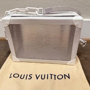 Louis Vuitton Soft Trunk Epi Plage Optic White